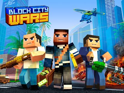 Скачать бесплатно Block City Wars: Pixel Shooter with Battle Royale [Мод открытые покупки] 7.2.2 - Русская версия apk на Андроид