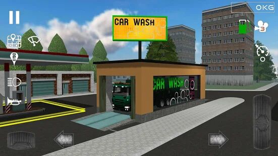 Скачать бесплатно Trash Truck Simulator [Мод безлимитные монеты] 1.5 - RU apk на Андроид