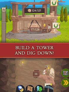 Скачать бесплатно Idle Tower Miner - Добывай и строй [Мод открытые покупки] 1.63 - RUS apk на Андроид