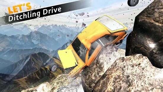 Скачать бесплатно Car Crash Test Simulator 3d: Leap of Death [Мод открытые уровни] 1.6 - RUS apk на Андроид