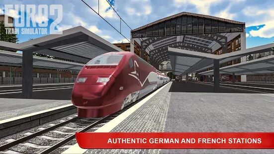 Скачать бесплатно Euro Train Simulator 2 [Мод много монет] 2020.4.35 - RUS apk на Андроид