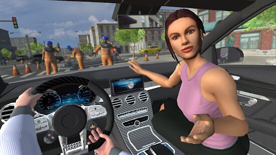 Скачать бесплатно Car Simulator C63 [Мод открытые покупки] 1.70 - RUS apk на Андроид