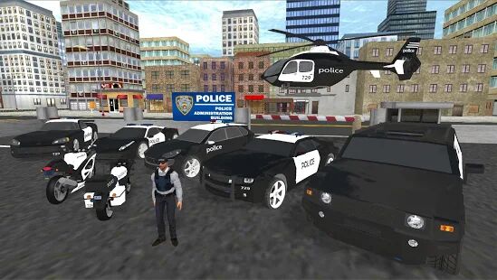 Скачать бесплатно Полицейский и автомобильный симулятор игры 3D [Мод открытые уровни] 3.7 - RU apk на Андроид