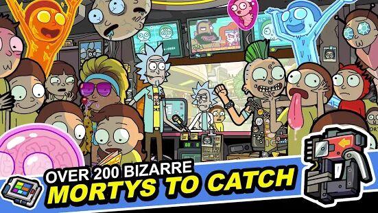 Скачать бесплатно Pocket Mortys [Мод открытые уровни] 2.25.1 - RU apk на Андроид