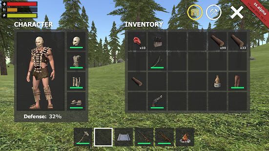 Скачать бесплатно Survival Simulator [Мод безлимитные монеты] 0.2.2 - RU apk на Андроид