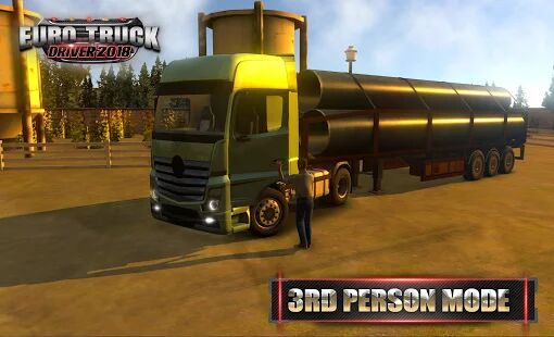 Скачать бесплатно Euro Truck Driver - 2018 [Мод безлимитные монеты] 3.5 - RU apk на Андроид