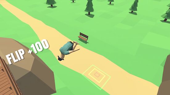 Скачать бесплатно Flip Trickster - Parkour Simulator [Мод открытые покупки] 1.10.4 - RUS apk на Андроид