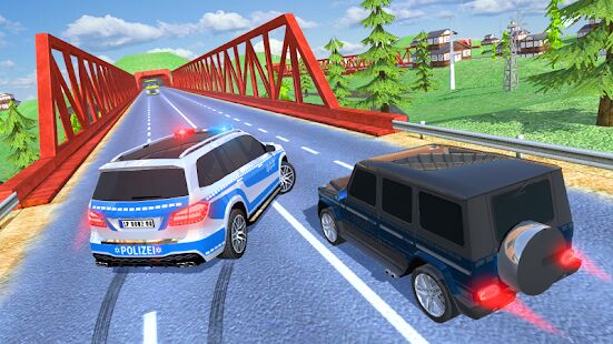 Скачать бесплатно Offroad Police Car DE [Мод открытые уровни] 1.3 - RUS apk на Андроид