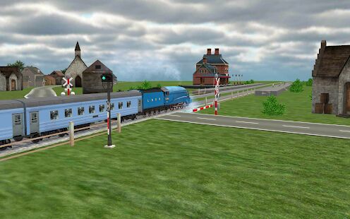 Скачать бесплатно Train Sim [Мод открытые уровни] 4.3.3 - Русская версия apk на Андроид