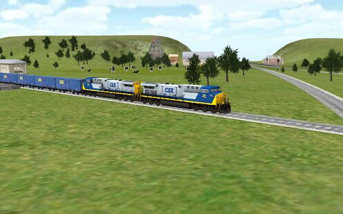 Скачать бесплатно Train Sim [Мод открытые уровни] 4.3.3 - Русская версия apk на Андроид