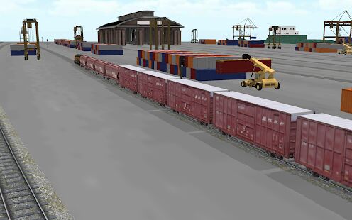 Скачать бесплатно Train Sim [Мод открытые уровни] 4.3.3 - Русская версия apk на Андроид