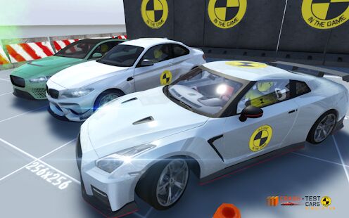 Скачать бесплатно Car Crash Test Skyline [Мод открытые покупки] 1.5.4 - RUS apk на Андроид