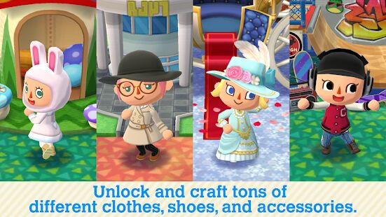 Скачать бесплатно Animal Crossing: Pocket Camp [Мод открытые уровни] 4.2.1 - Русская версия apk на Андроид