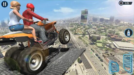 Скачать бесплатно ATV Quad City Bike Simulator 2020: игры в такси [Мод безлимитные монеты] 20.1 - Русская версия apk на Андроид