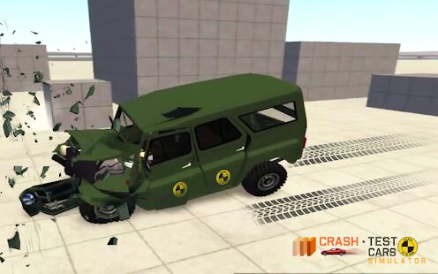 Скачать бесплатно Car Crash Test УАЗ 4x4 [Мод меню] 1.5.4 - Русская версия apk на Андроид