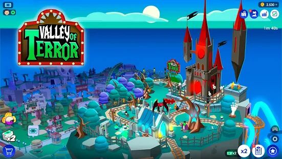 Скачать бесплатно Idle Theme Park - Tycoon Game [Мод открытые покупки] 2.5.4 - Русская версия apk на Андроид