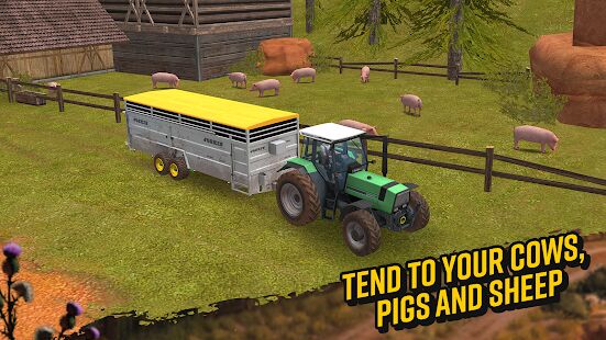 Скачать бесплатно Farming Simulator 18 [Мод много монет] Зависит от устройства - Русская версия apk на Андроид