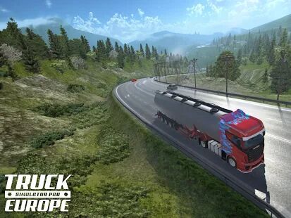 Скачать бесплатно Truck Simulator PRO Europe [Мод открытые покупки] 1.2 - RU apk на Андроид