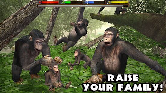 Скачать бесплатно Ultimate Jungle Simulator [Мод много денег] Зависит от устройства - RU apk на Андроид