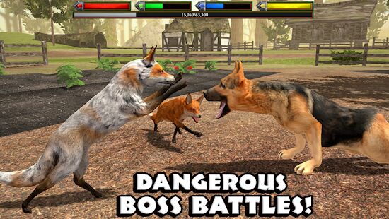 Скачать бесплатно Ultimate Fox Simulator [Мод безлимитные монеты] Зависит от устройства - Русская версия apk на Андроид