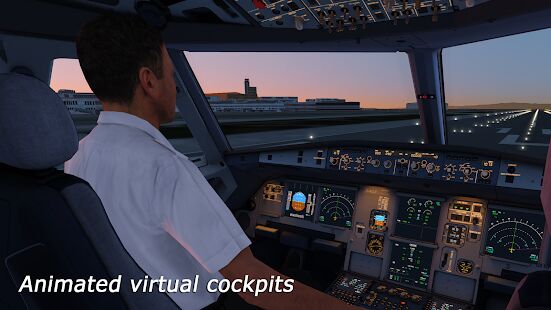 Скачать бесплатно Aerofly 2 Flight Simulator [Мод много монет] 2.5.41 - Русская версия apk на Андроид