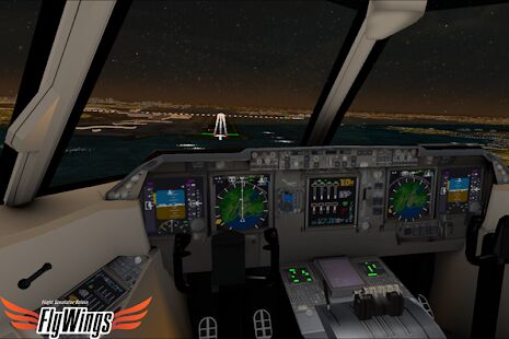 Скачать бесплатно Flight Simulator Night NY HD [Мод открытые покупки] 1.0 - RU apk на Андроид