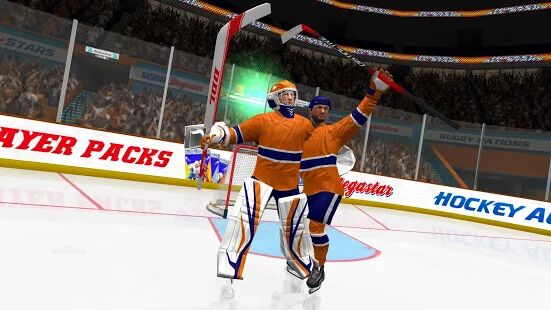 Скачать бесплатно Hockey All Stars [Мод открытые покупки] 1.6.2.435 - Русская версия apk на Андроид