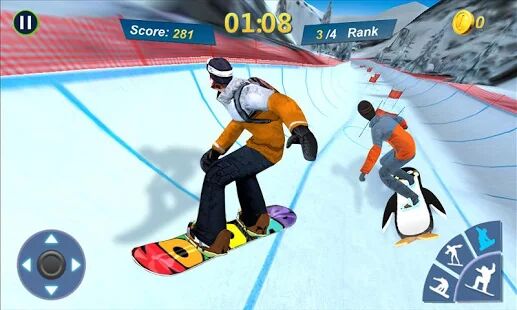 Скачать бесплатно Snowboard Master 3D [Мод много денег] 1.2.3 - RU apk на Андроид