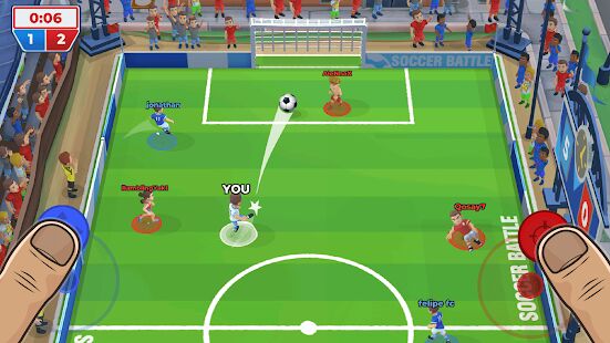 Скачать бесплатно Футбольная битва (Soccer Battle) [Мод меню] 1.18.0 - RUS apk на Андроид