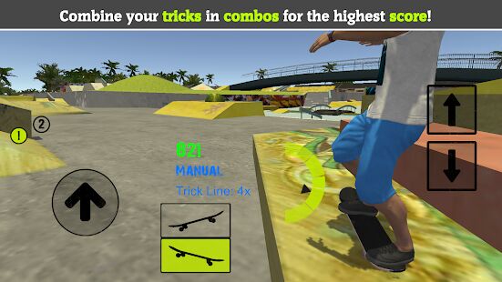 Скачать бесплатно Skateboard FE3D 2 - Freestyle Extreme 3D [Мод меню] 1.32 - Русская версия apk на Андроид