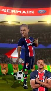 Скачать бесплатно PSG Football Freestyle [Мод много денег] 1.0.11 - RU apk на Андроид