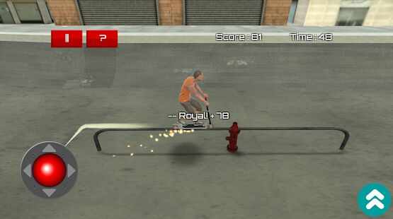 Скачать бесплатно Freestyle Scooter Xtreme [Мод открытые покупки] 1.0 - RU apk на Андроид