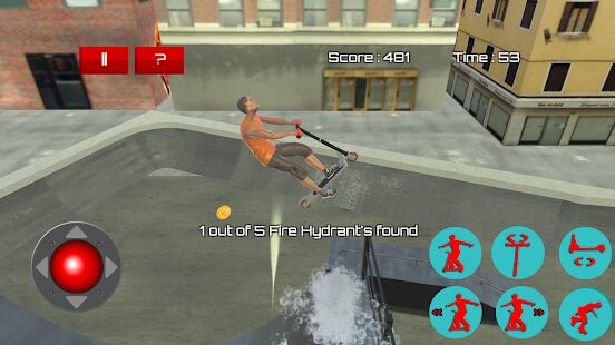 Скачать бесплатно Freestyle Scooter Xtreme [Мод открытые покупки] 1.0 - RU apk на Андроид