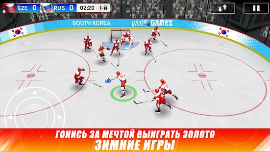 Скачать бесплатно Hockey Nations 18 [Мод меню] 1.6.6 - RUS apk на Андроид