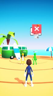 Скачать бесплатно Five Hoops - Basketball Game [Мод много денег] 18.1.1 - Русская версия apk на Андроид