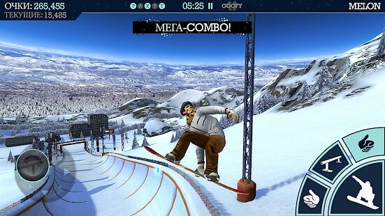 Скачать бесплатно Snowboard Party [Мод меню] 1.4.4.RC - Русская версия apk на Андроид