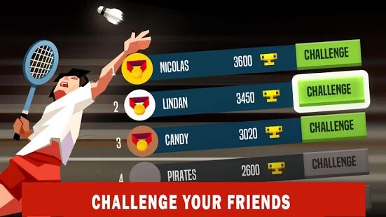 Скачать бесплатно Бадминтон лиги [Мод безлимитные монеты] 5.20.5052.6 - RUS apk на Андроид