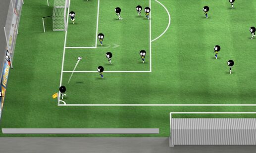 Скачать бесплатно Stickman Soccer 2016 [Мод открытые покупки] 1.5.2 - Русская версия apk на Андроид