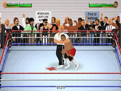 Скачать бесплатно Wrestling Revolution [Мод много денег] 2.10 - RU apk на Андроид