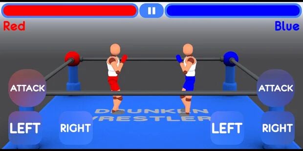 Скачать бесплатно Drunken Wrestlers Remake [Мод безлимитные монеты] 1.03 - Русская версия apk на Андроид