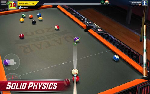 Скачать бесплатно Pool Stars - 3D Online Multiplayer Game [Мод открытые уровни] 4.53 - RUS apk на Андроид