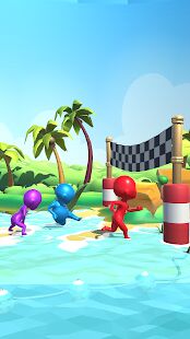 Скачать бесплатно Sea Race 3D - Fun Sports Game Run 3D: Water Subway [Мод меню] 38 - RUS apk на Андроид
