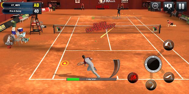 Скачать бесплатно Ultimate Tennis: сетевой 3D-теннис [Мод безлимитные монеты] 3.16.4417 - RU apk на Андроид