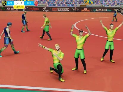 Скачать бесплатно Indoor Soccer Games: Play Football Superstar Match [Мод безлимитные монеты] 94 - Русская версия apk на Андроид