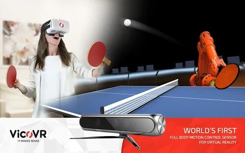 Скачать бесплатно Ping Pong VR [Мод много денег] 1.3.5 - Русская версия apk на Андроид