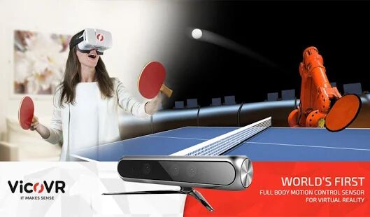 Скачать бесплатно Ping Pong VR [Мод много денег] 1.3.5 - Русская версия apk на Андроид