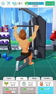 Скачать бесплатно Muscle Tycoon 3D [Мод безлимитные монеты] 1.1.1 - RU apk на Андроид