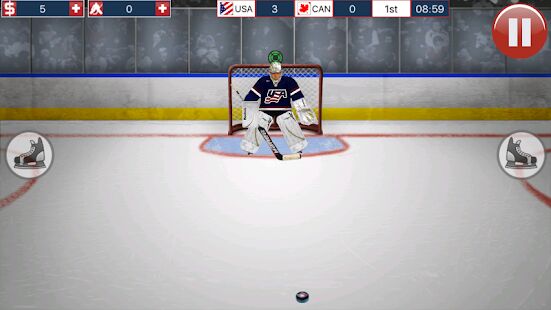 Скачать бесплатно Hockey MVP [Мод безлимитные монеты] 3.8 - RUS apk на Андроид