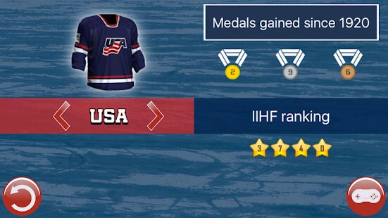 Скачать бесплатно Hockey MVP [Мод безлимитные монеты] 3.8 - RUS apk на Андроид