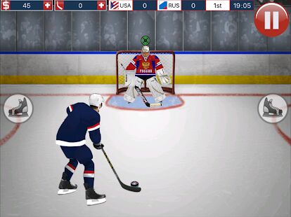 Скачать бесплатно Hockey MVP [Мод безлимитные монеты] 3.8 - RUS apk на Андроид